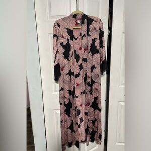 Elegant Floral Kimono robe